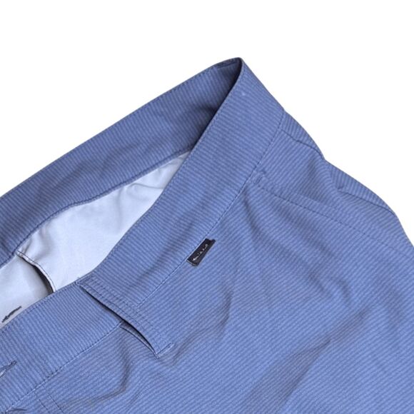 Travis Mathew Men's Pinstripe Flat Front Stretch Golf Pants Blue Size 40 - Picture 4 of 9